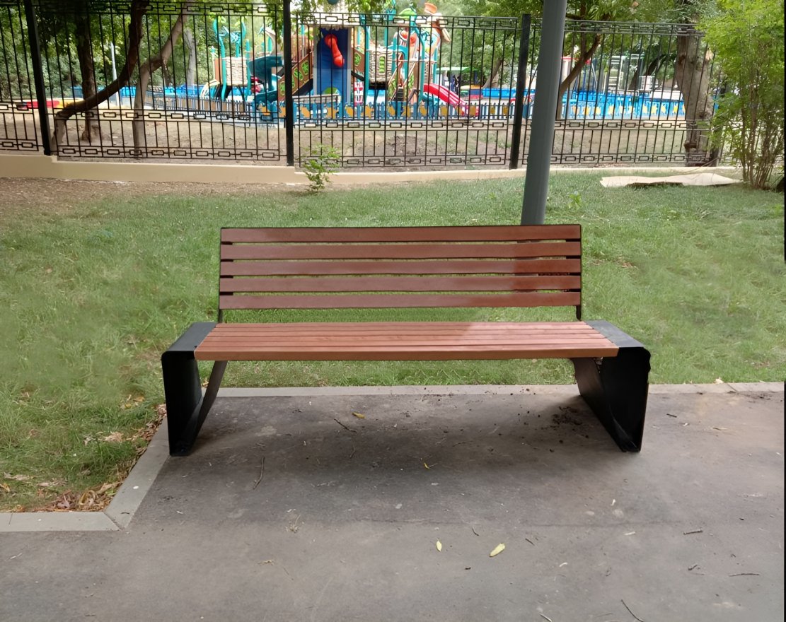 Скамейка стальная «Мистерия» - вид 2